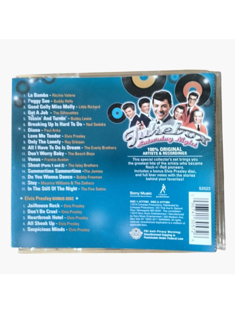 Jukebox Saturday Night CD Set With Elvis Presley Bonus Disc 2010 - Picture 5 of 12